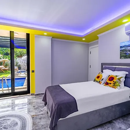 Luxury Duplex With 2 Pools In Kalkan * Gelemiş