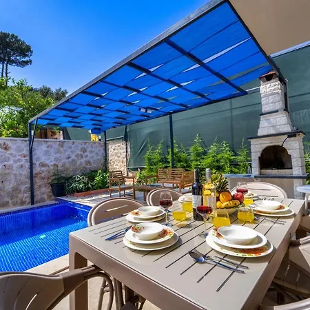 Luxury Duplex With 2 Pools In Kalkan * Gelemiş