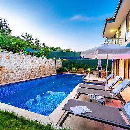 Luxury Duplex With 2 Pools In Kalkan * Gelemiş